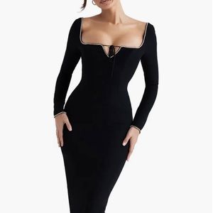 House of cb large ROSA CRYSTAL EMBELLISHED MAXI DRESS